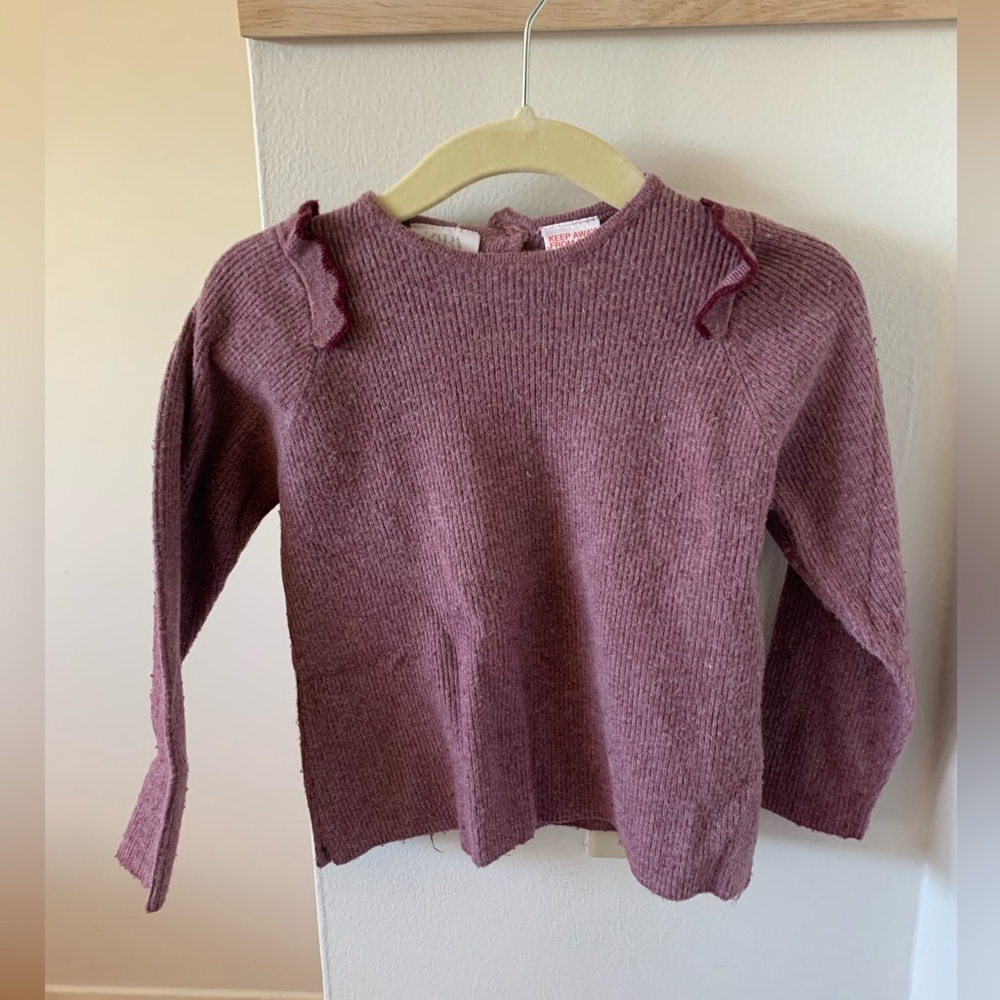 Zara size 18-24 months sweater